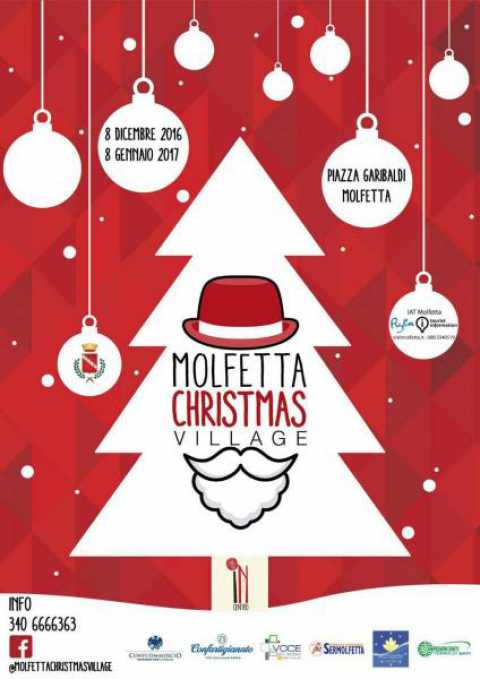 ''Molfetta Christmas Village'': un mese di degustazioni e artigianato in piazza Garibaldi